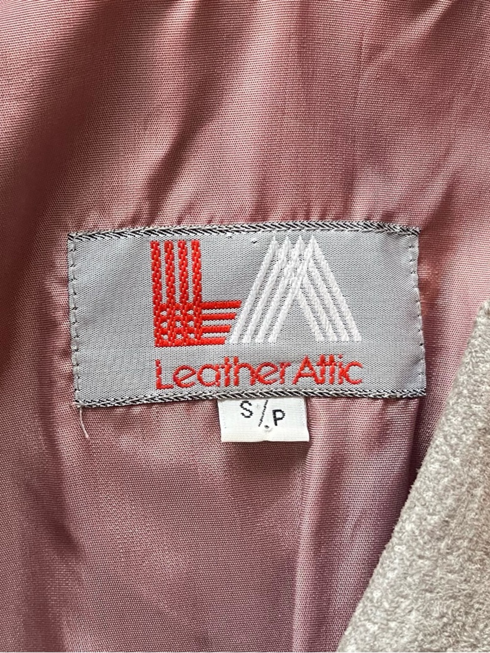 Vintage 1980’s Leather Attic Suede Leather Jacket - Picture 12 of 12